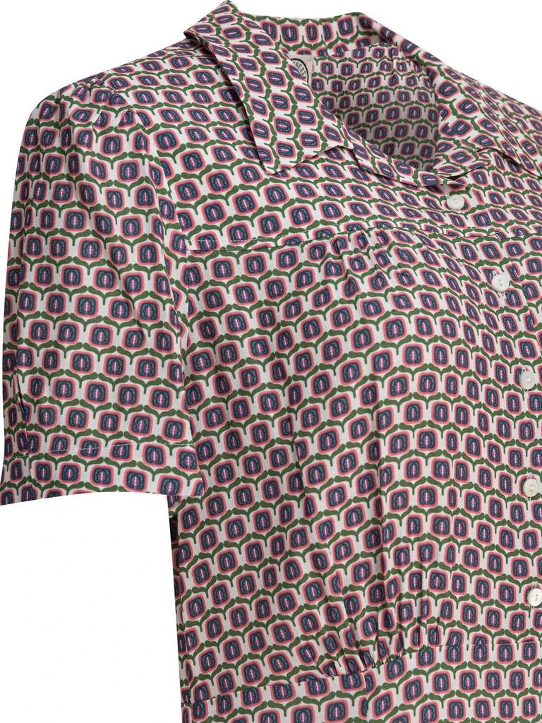 INES DE LA FRESSANGE Ines De La Fressange Patterned Shirt Dress 4