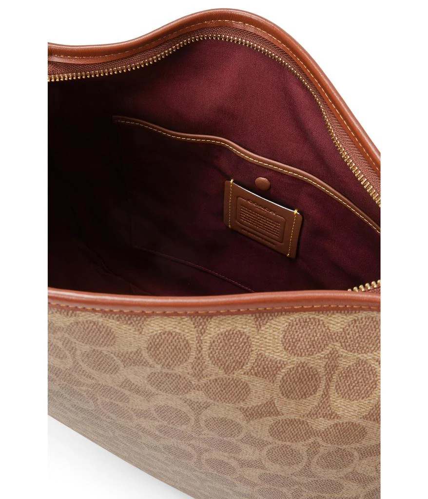 Coach Coated Canvas Signature Cary Shoulder Bag 3