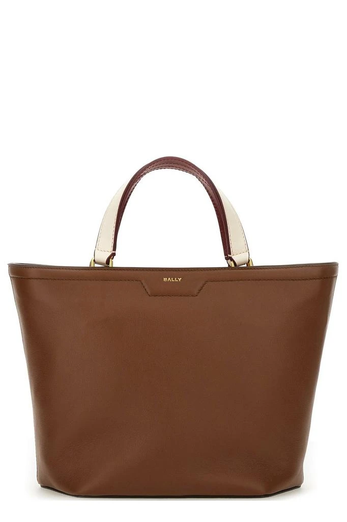 Bally Bally Logo Embossed Top Handle Bag 1