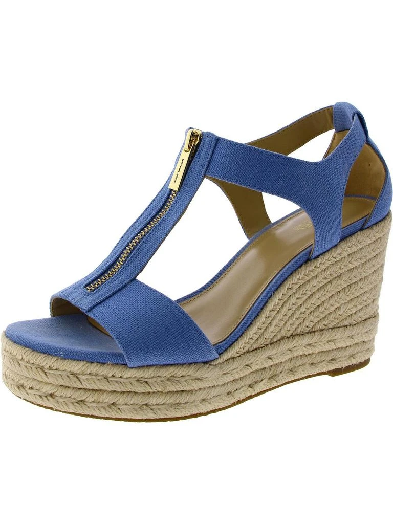 Michael Kors Womens Zipper Wedge Wedge Heels 1