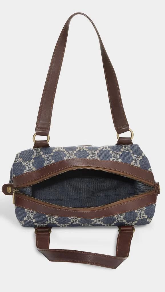 What Goes Around Comes Around Celine Blue Denim Tote 4