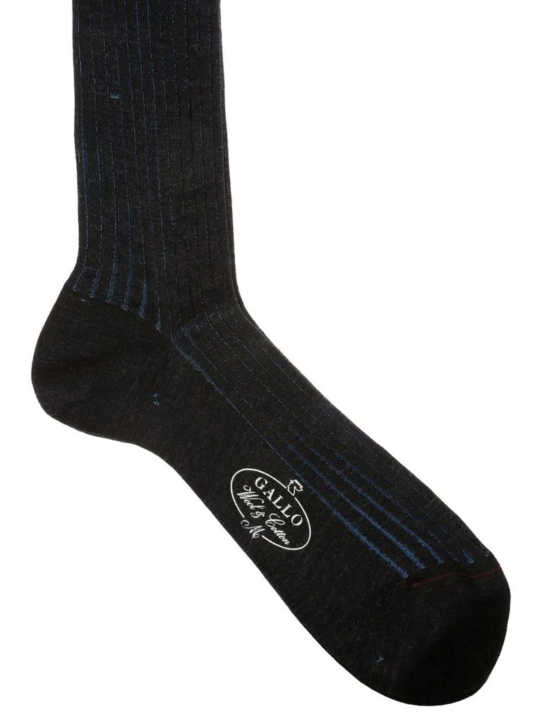 GALLO Gallo Ribbed Knee-High Socks 2