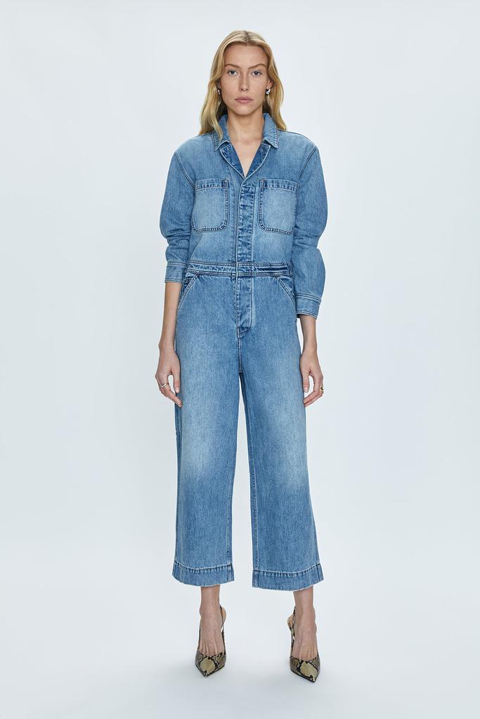 Pistola Denim Leo Relaxed Jumpsuit - Brunswick