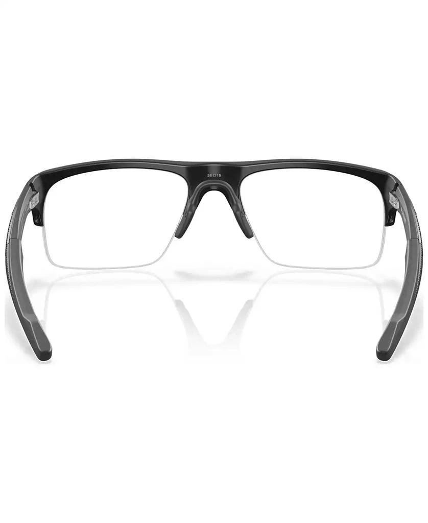 Oakley Men's Rectangle Eyeglasses, OX8061 58 4