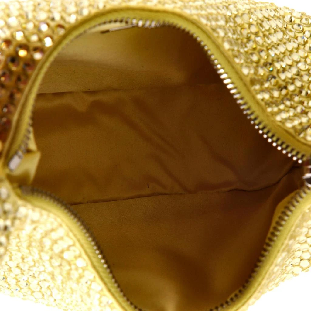 Prada Re-Edition 2005 Shoulder Bag Crystal Embellished Satin Small 3