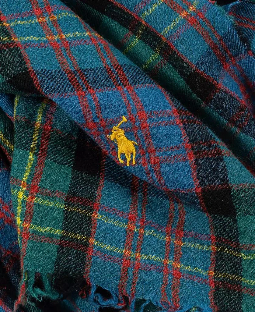 Ralph Lauren Men
s Outdoor Crinkle Plaid Scarf 3