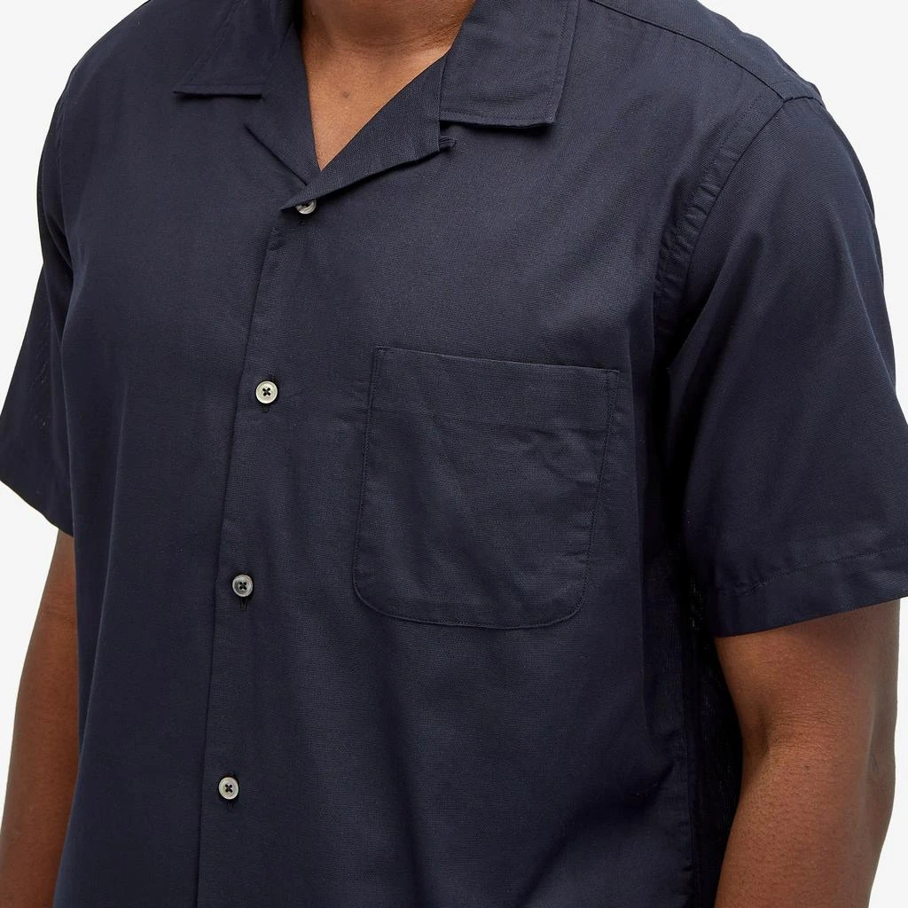 Nanamica Nanamica Short Sleeve Open Collar Panama Shirt 5