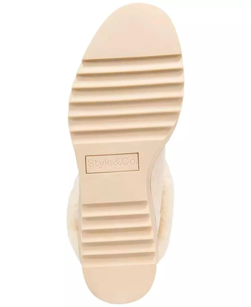 Style & Co Women's Iggyy Lace-Up Wedge Boots, Created for Macy's 15