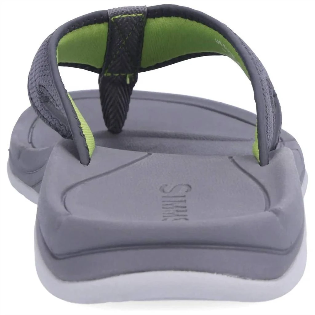 Simms Men's Challenger Flip Flop In Lichen 4
