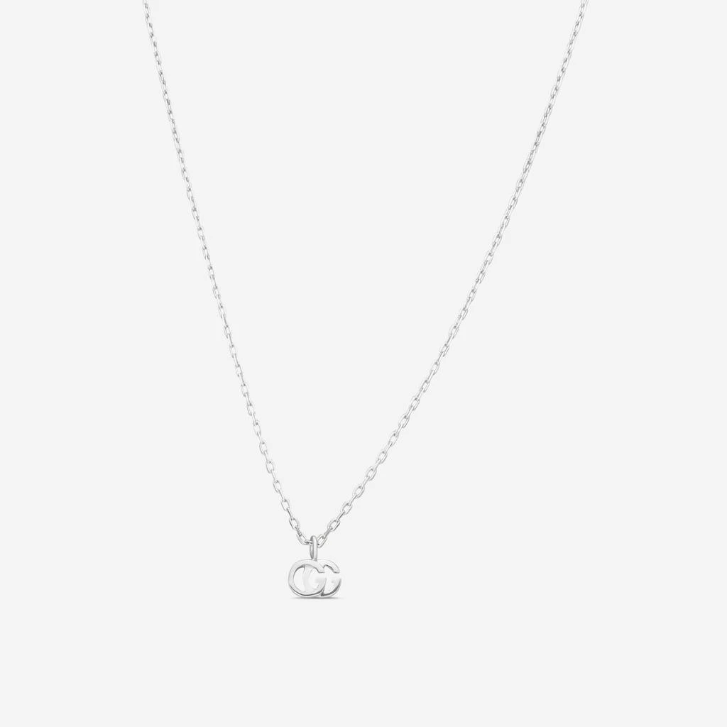 Gucci Gucci GG Running 18K White Gold Pendant Necklace YBB48163800200U