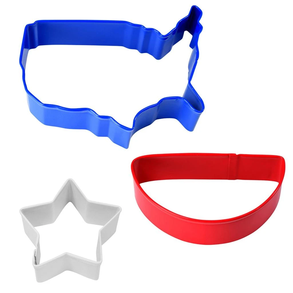 R&M International America 3 Piece Cookie Cutter Set 2