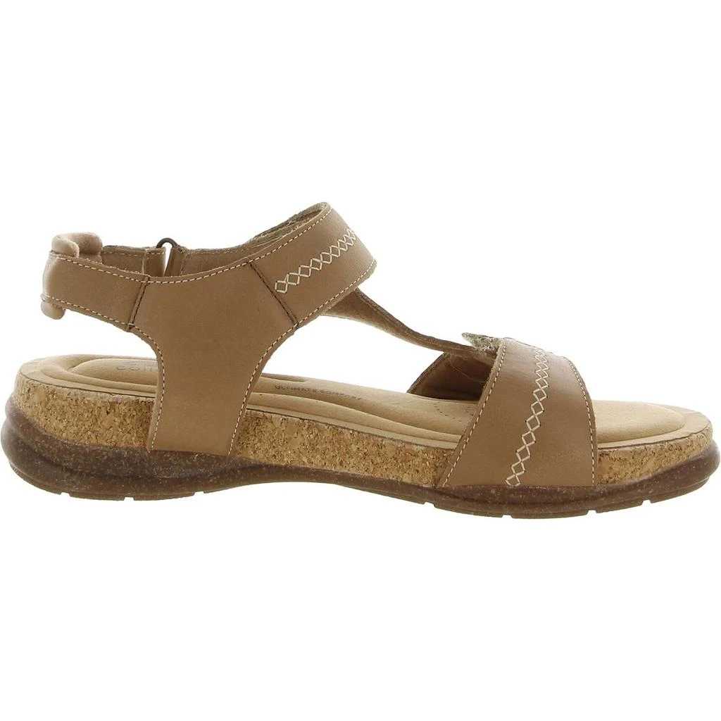 Clarks Roseville Mae Womens Ankle Strap Velcro Strap Wedge Sandals 2