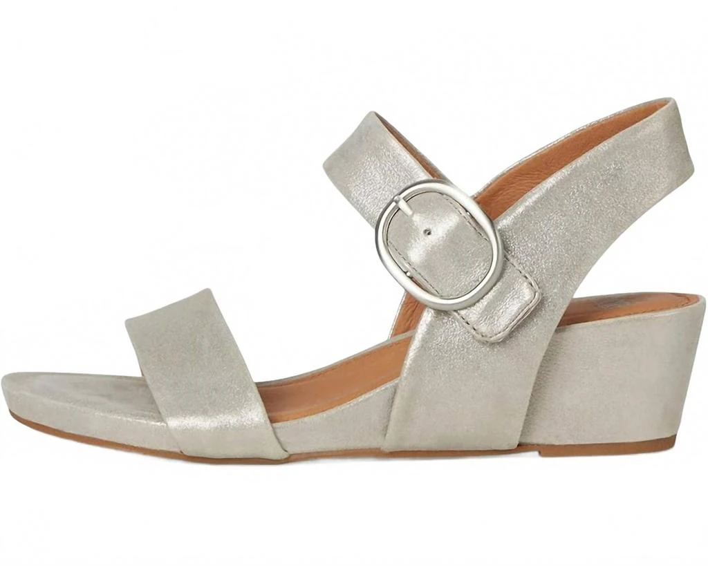 Söfft Women Vaya Wedge In Silver/stone 4