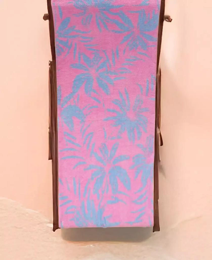 Jessica Simpson Palm Bliss Cotton Beach Towel, 36" x 72" 3