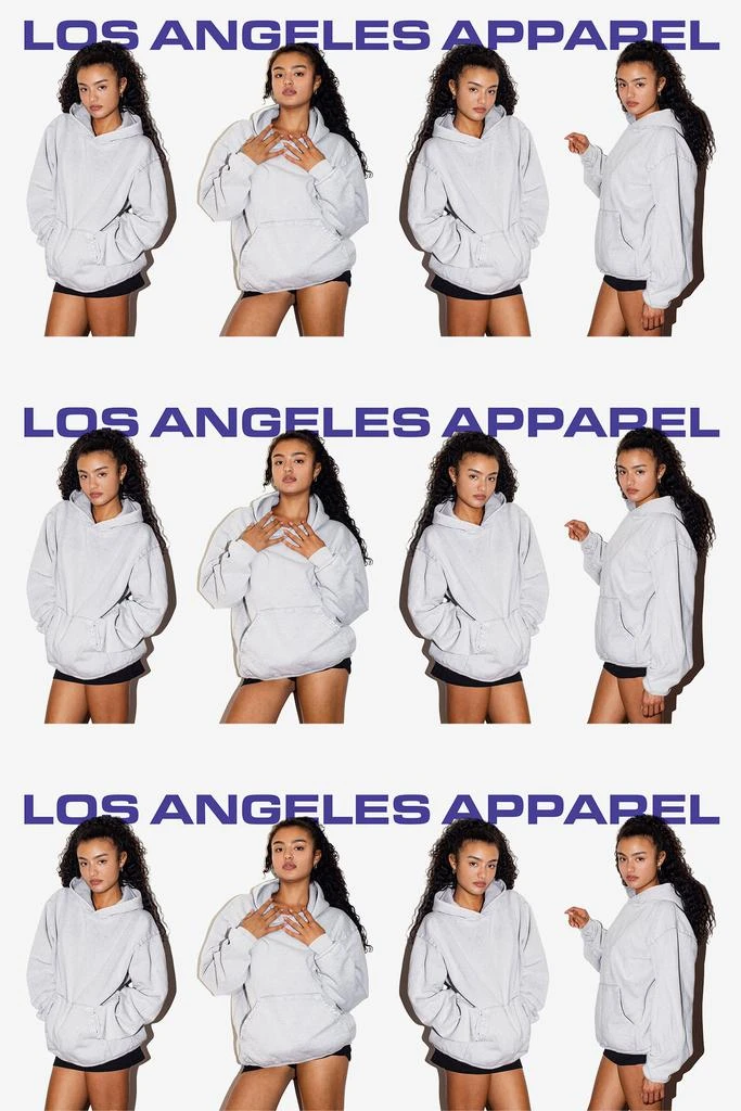 Los Angeles Apparel HF09 - Heavy Fleece Hoodie (Garment Dye) 122