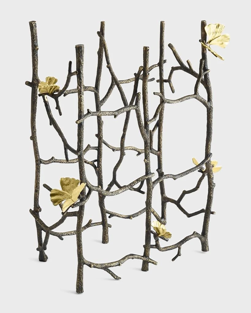 Michael Aram Butterfly Ginkgo 6 Bottle Wine Rack 3