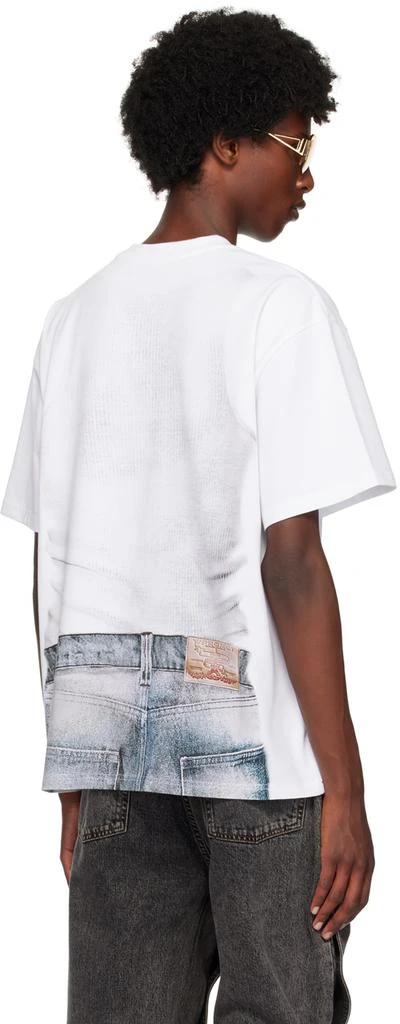 Y/Project White Trompe-L'œil T-Shirt 3