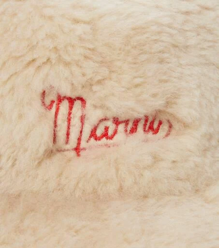 Marni Shearling baseball cap 4