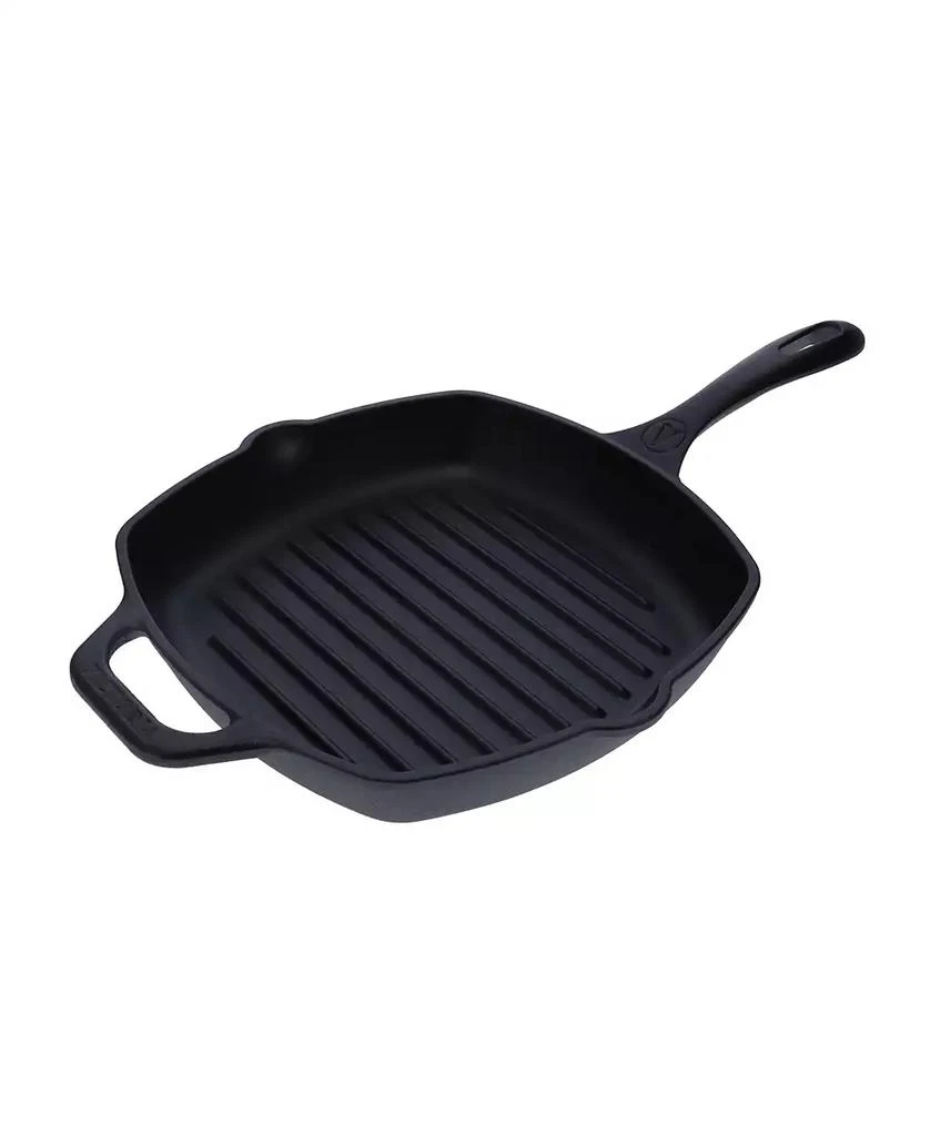 Victoria 10" Cast Iron Deep Grill Pan 1