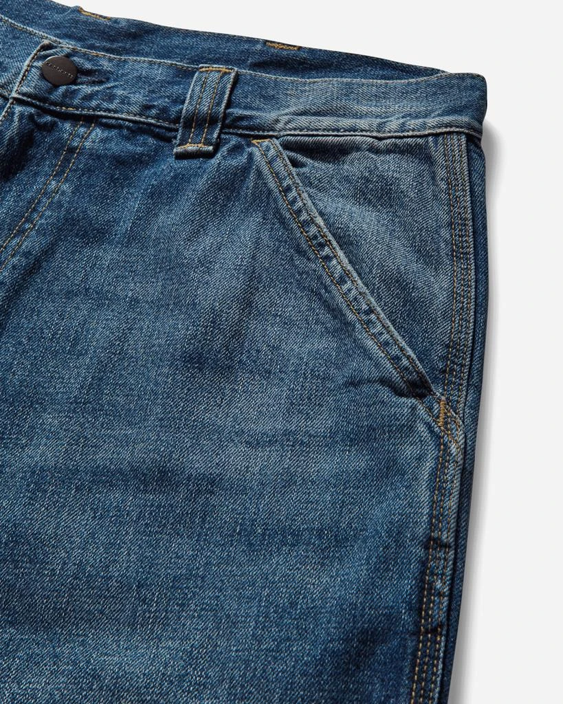 Carhartt WIP Men's OG Single Knee Pants Blue (Dark Used Wash) 4