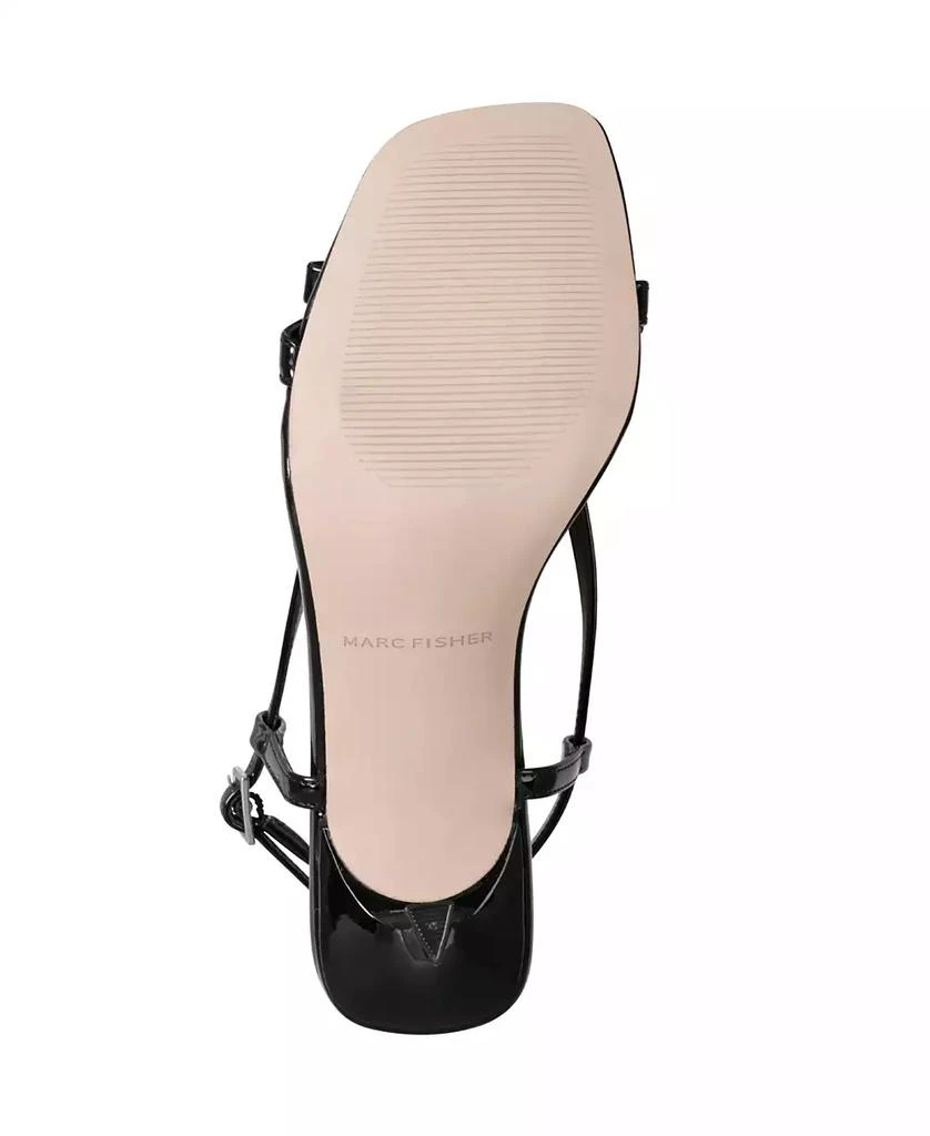 Marc Fisher Women's Danzy Bow Square Toe Dress Sandals 5