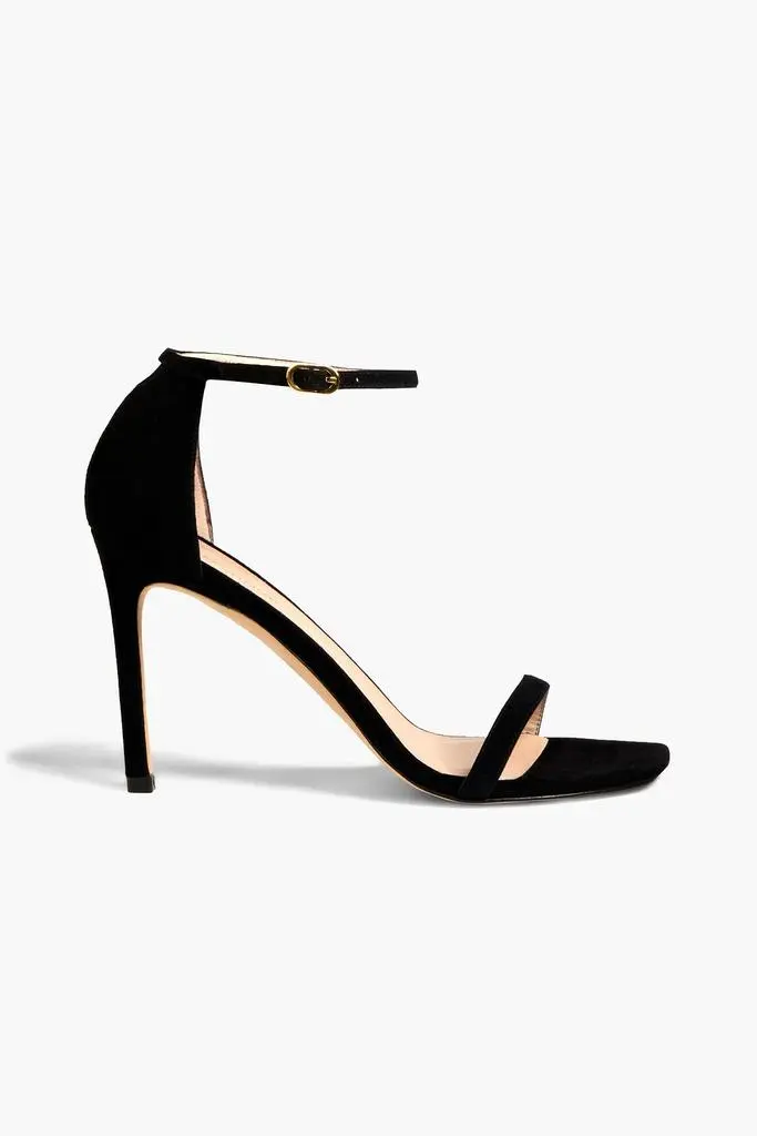 Stuart Weitzman Amelina 85 suede sandals