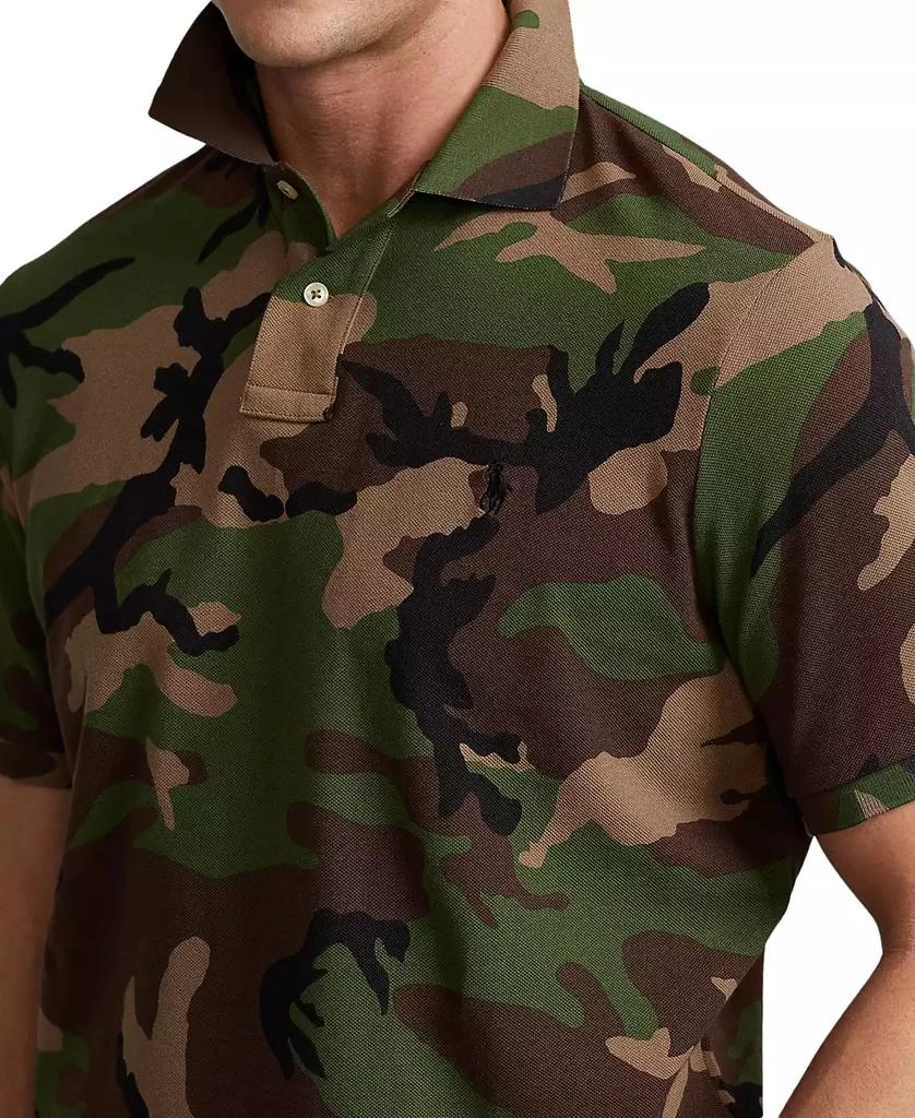 Ralph Lauren Men's Classic-Fit Camo Cotton Mesh Shirt 3