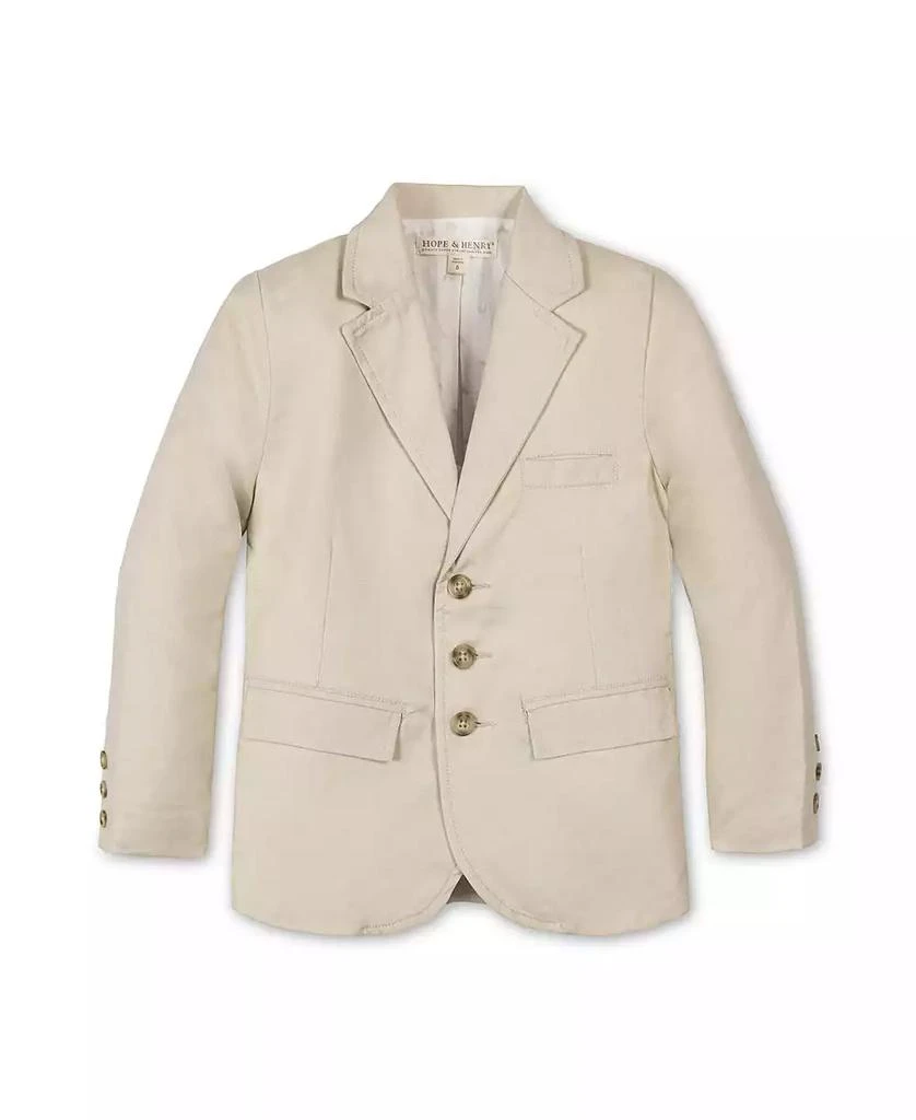 Hope 
Henry Toddler Boys Linen Suit Jacket