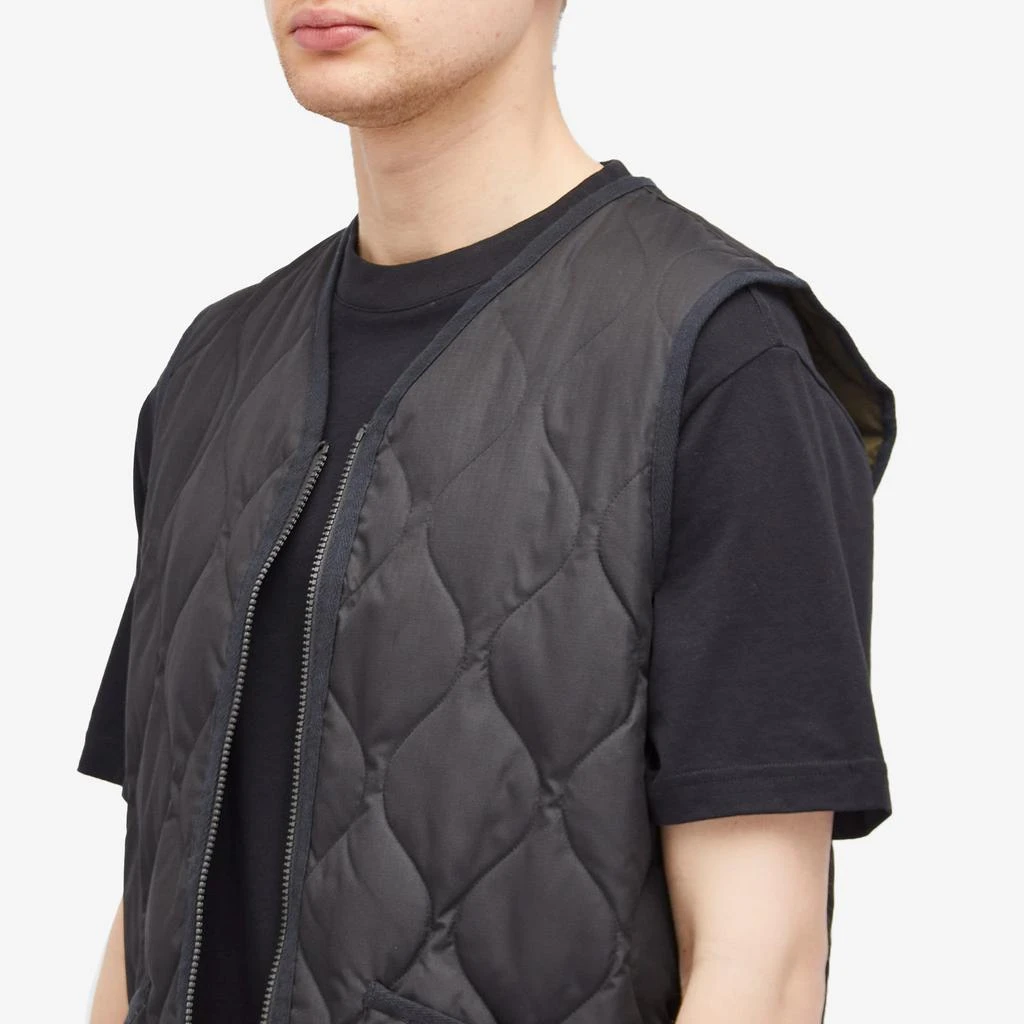 Taion Taion Military Zip V-Neck Down Vest 5