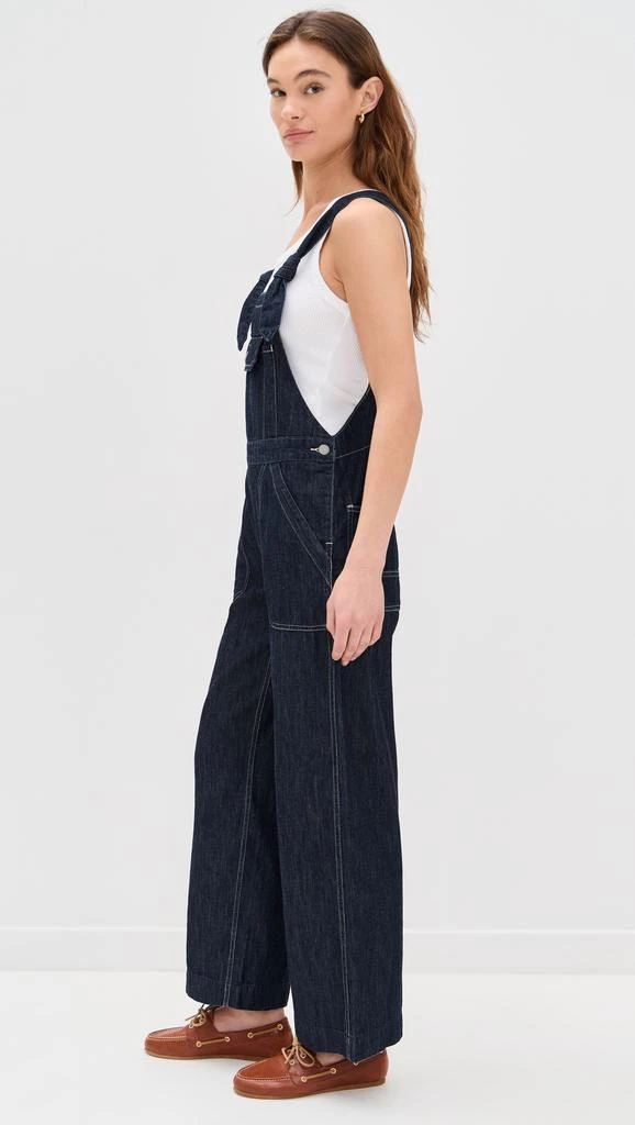 Denimist Tie Strap Relaxed Overalls 3