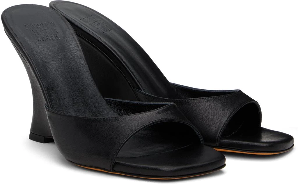 Maryam Nassir Zadeh Black Lido Wedge Heeled Sandals 4