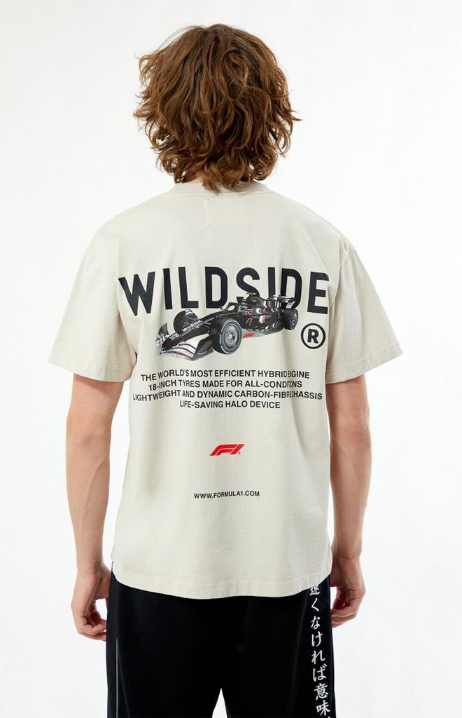 Formula 1 x Wildside Yohji Yamamoto x PacSun Tan Legacy T-Shirt