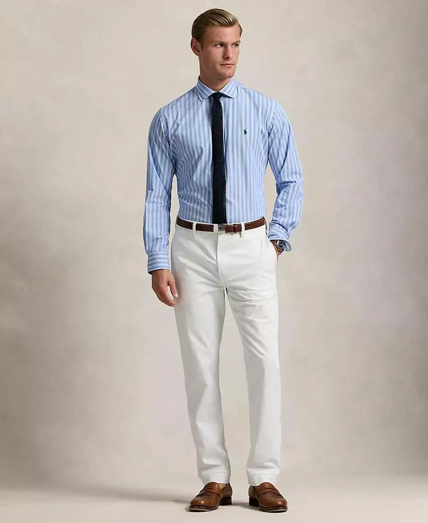 Ralph Lauren Men's Classic-Fit Striped Stretch Poplin Shirt 4