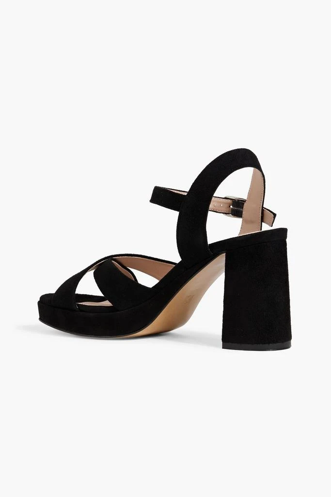 IRIS & INK Estelle suede platform sandals 3