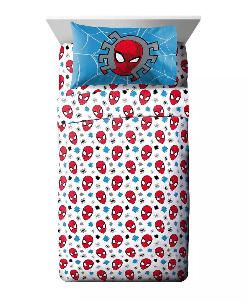 Spider-Man Burst 4 Piece Sheet Set, Full 4