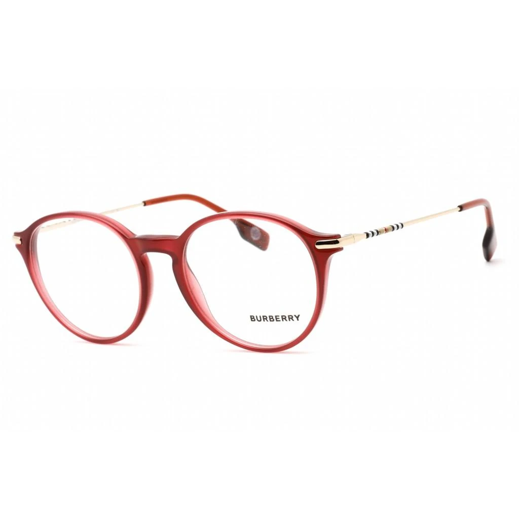 BURBERRY Burberry Unisex Eyeglasses - Full Rim Round Bordeaux Plastic Frame | 0BE2365 4022 1