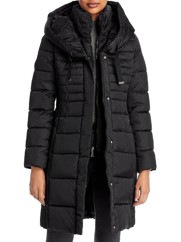 Tahari Womens Oversized Outerwear Puffer Jacket 2