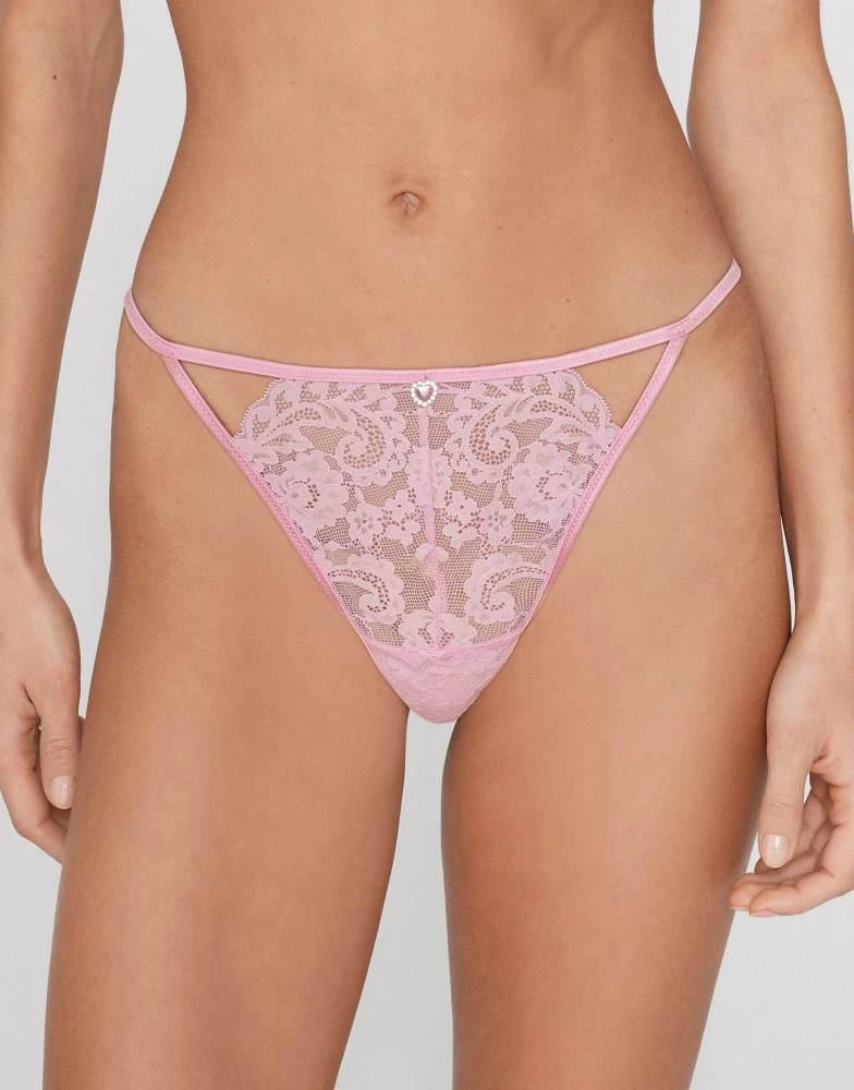 Tezenis Tezenis Sugar dream tanga panel g-string in sugar pink