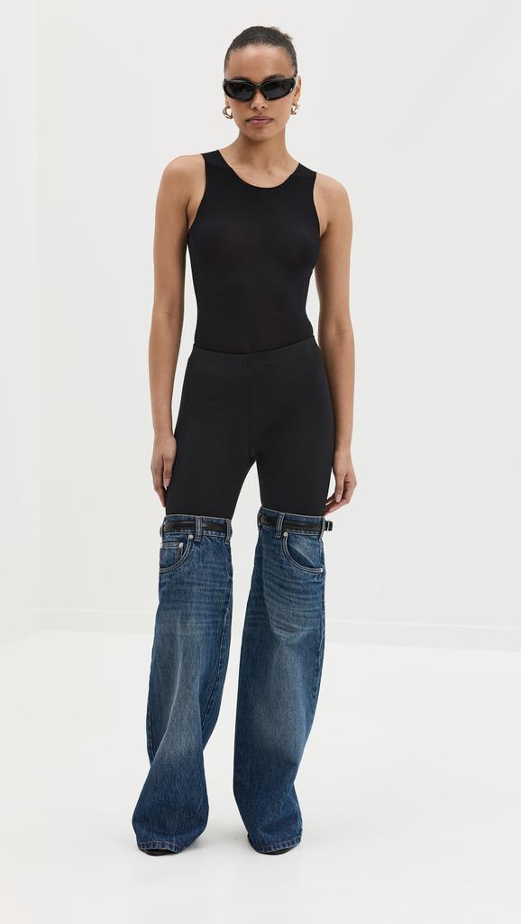デニム・ジーパン Coperni 'Hybrid' jeans Hybrid Flare Denim Trousers – Coperni
