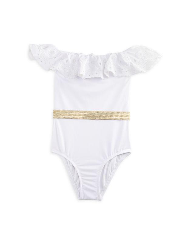Nessi Byrd Little Girl
s 
Girl
s Ruffle One-Piece Swimsuit