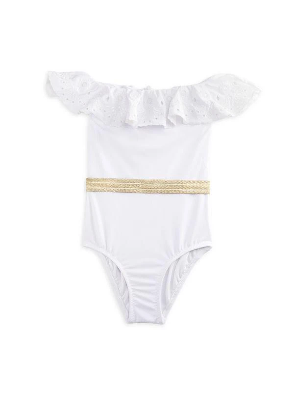 Nessi Byrd Little Girl
s 
Girl
s Ruffle One-Piece Swimsuit 1