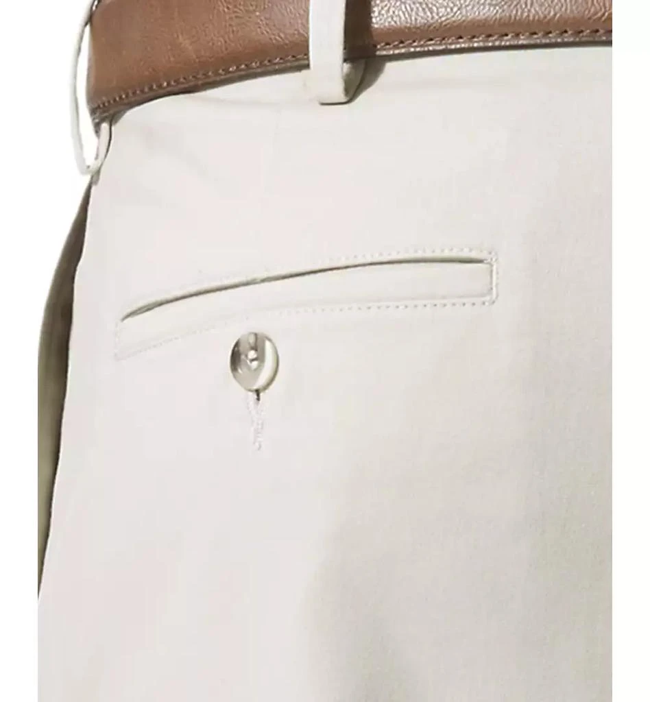 Dockers Men's Comfort Relaxed Pleated Cuffed Fit Khaki Stretch Pants 4