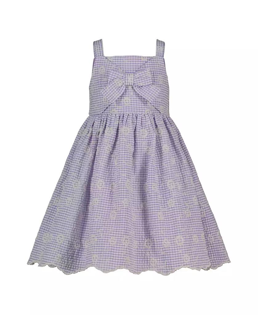 Blueberi Boulevard Toddler and Little Girls Eyelet Fit-and-Flare Fully Lined Sundress