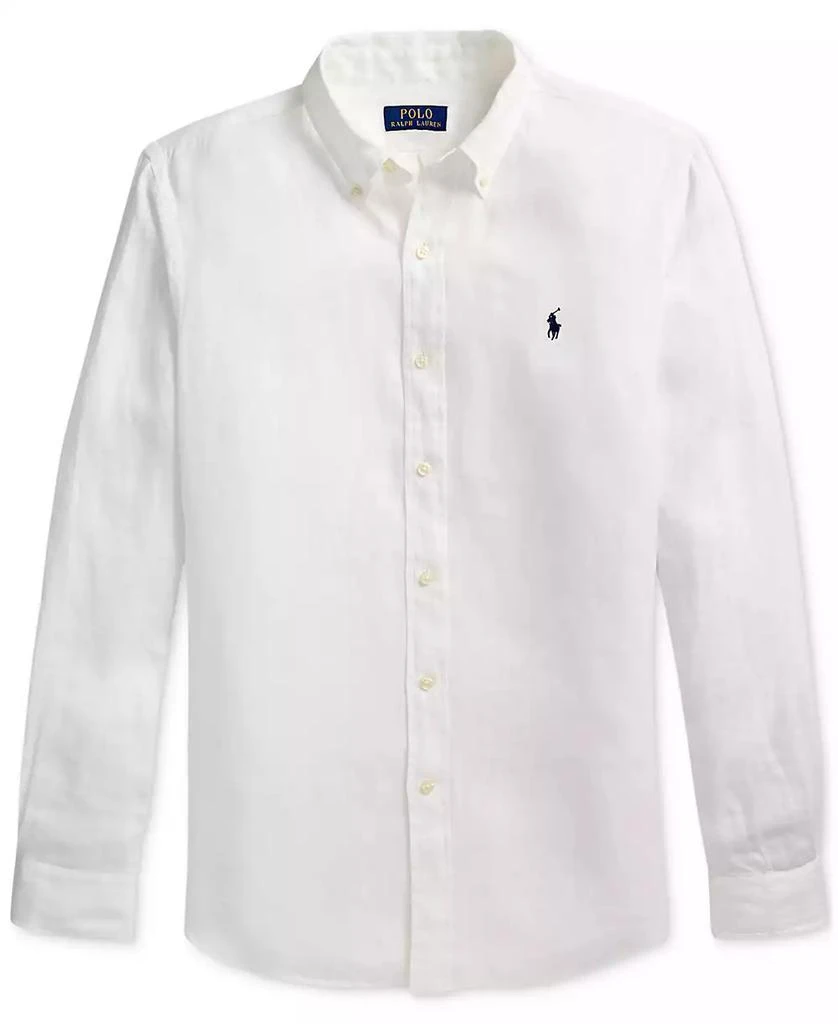 Ralph Lauren Men's Classic Fit Linen Shirt 5