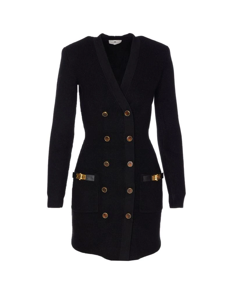 Elisabetta Franchi Double-Breasted Knitted Mini Dress  On Sale Now with Up  to 23% Off | Discover Exclusive Deals & Savings at BeyondStyle  Authentic ELISABETTA  FRANCHI apparel & accessories|adult|dresses|clothing|women with Limited-Time