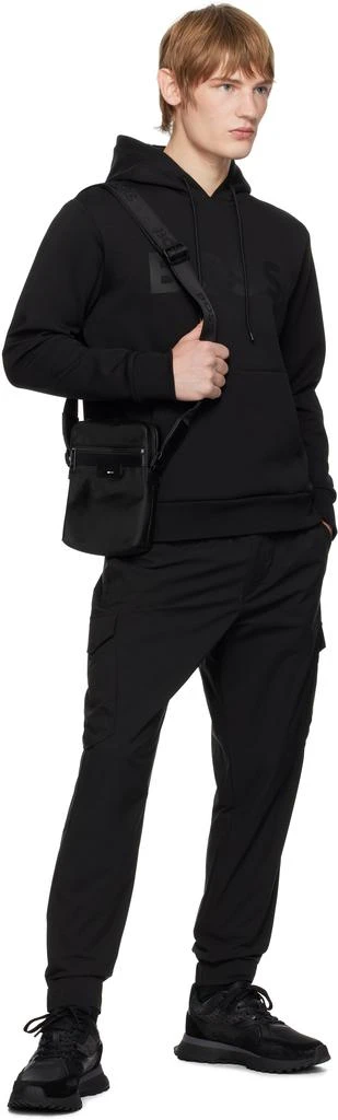 Hugo Boss Black Embossed-Logo Bag 4