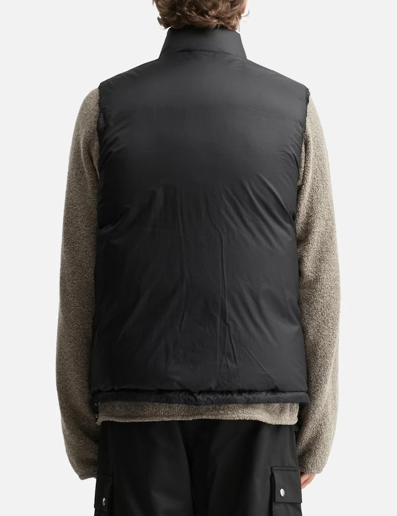 SUGARHILL Plaid Puffer Reversivle Vest 8