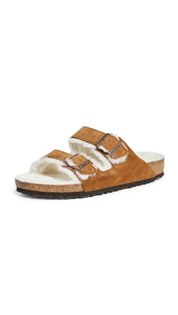 Birkenstock Arizona Shearling Sandals 6