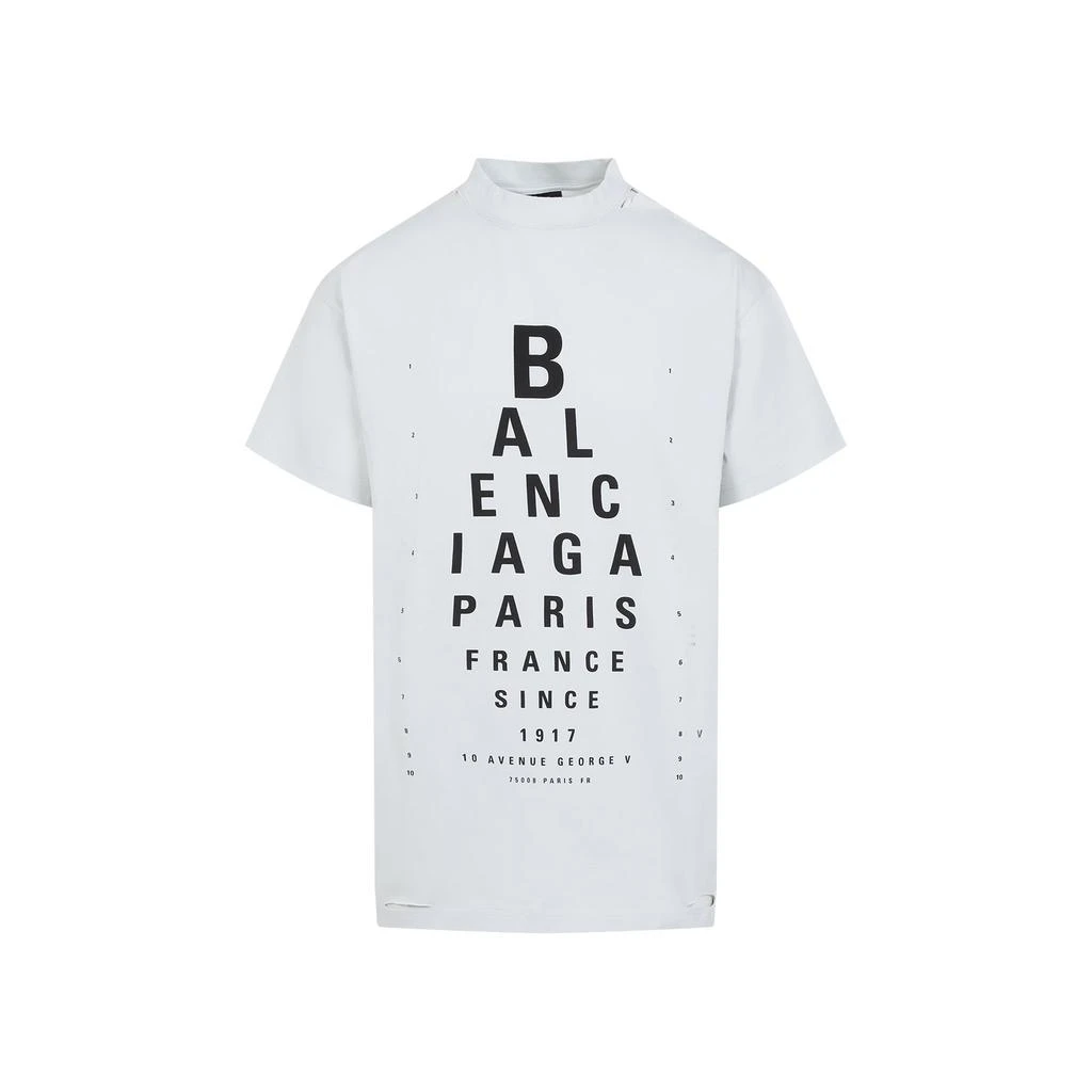 Balenciaga Balenciaga Optical Oversized T-Shirt from Cettire