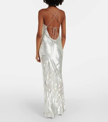 The Sei Velvet gown 3